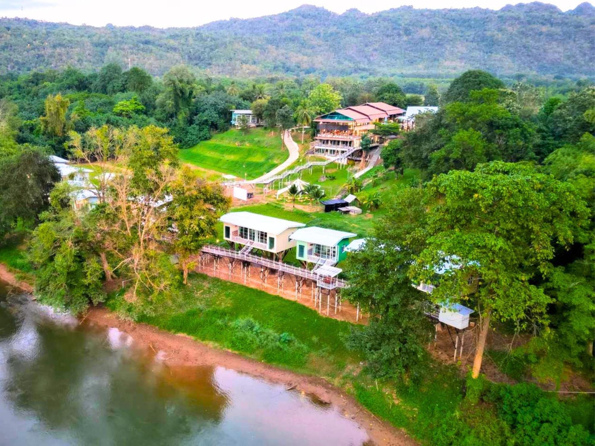 Yoko River Kwai Resort Sai Yok Ngoại thất bức ảnh